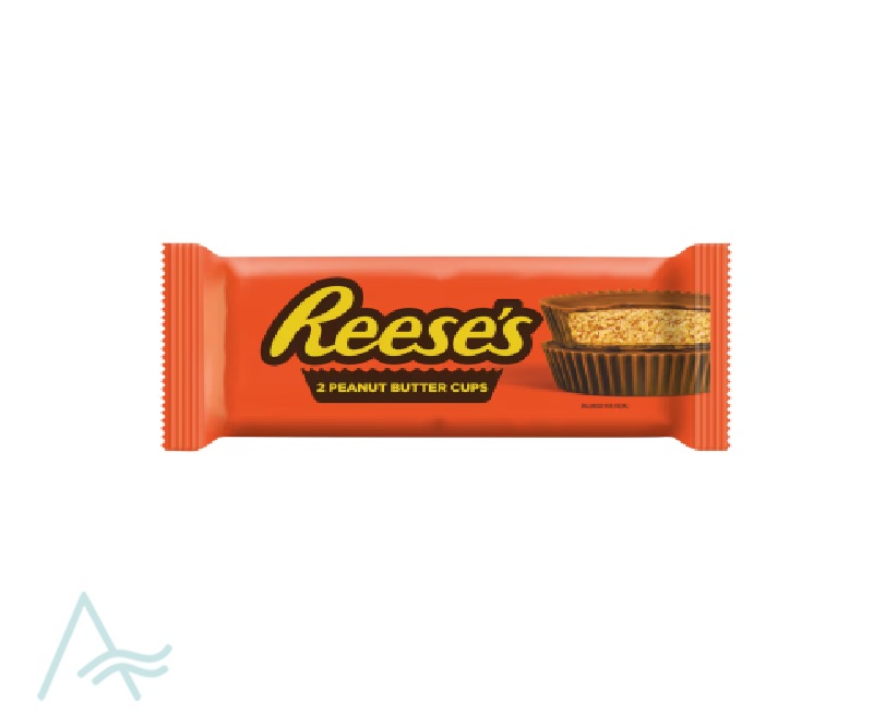 RESES PNUT BUTER 2CUP WHT 39.5g
